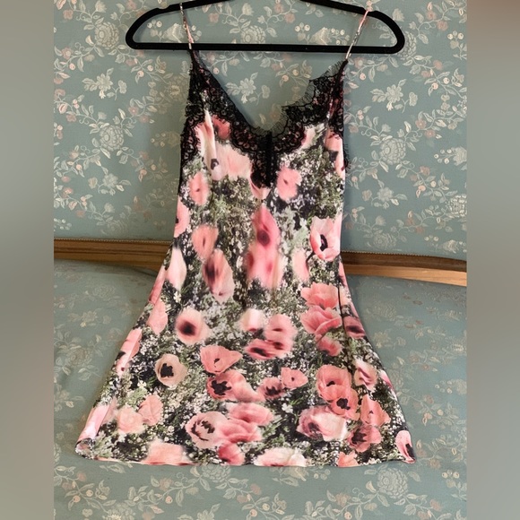 SOLD Fleur du mal silk slip dress - Picture 2 of 6